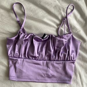 NWOT lilac H&M top